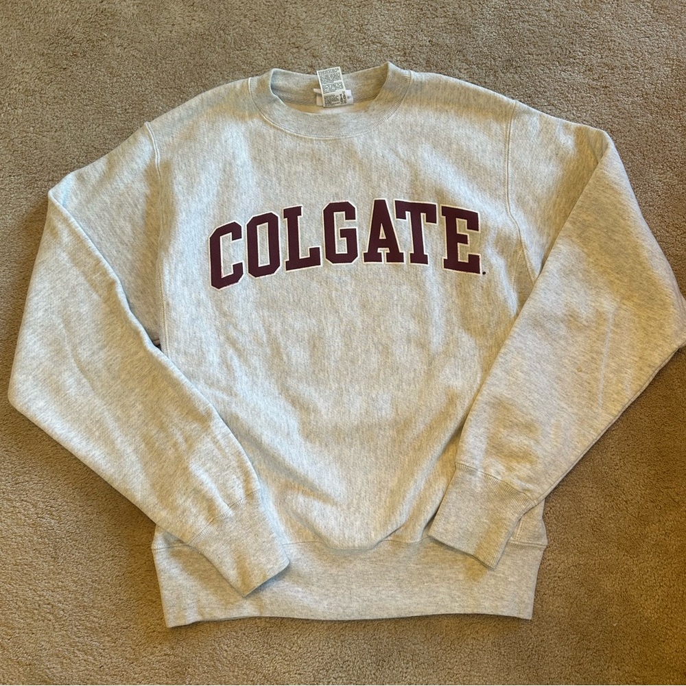 Colgate champion reverse weave crew neck sweatshirt